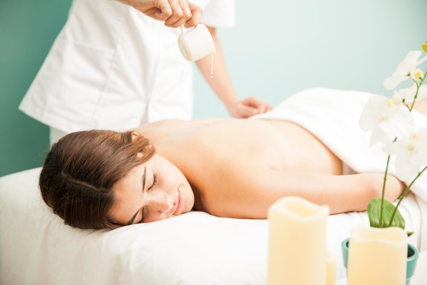 Relaxing massage service