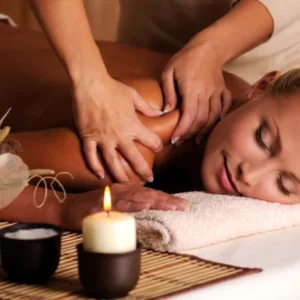 Thai massage with oils