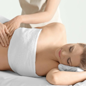 Relaxing massage for pregnant women